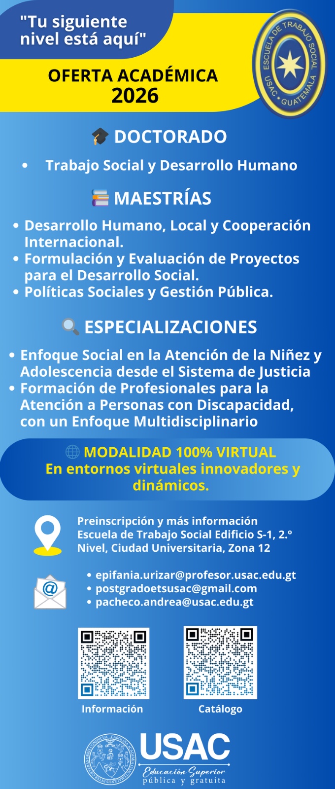 BANNER OFERTA ACADEMICA 2026